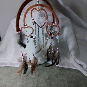 Dreamcather Heart Wind Chimes